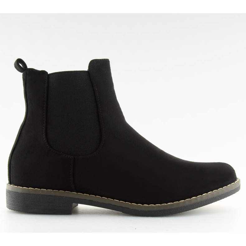 Botines Chelsea negros para mujer negro 491 Negro