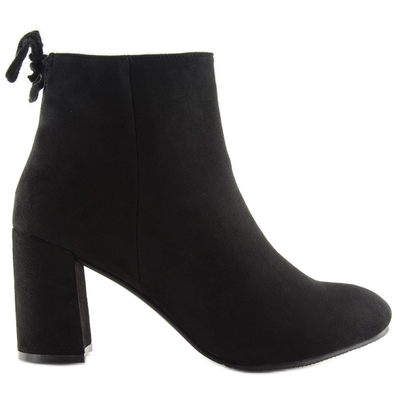 Botas negras de tacón 7357-GA Black negro