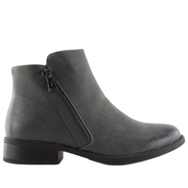 Botines Chelsea grises para mujer 7352-PA Gris Botines Chelsea grises para mujer 7352-PA Gris