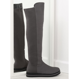 Botines grises para mujer A-177 gris