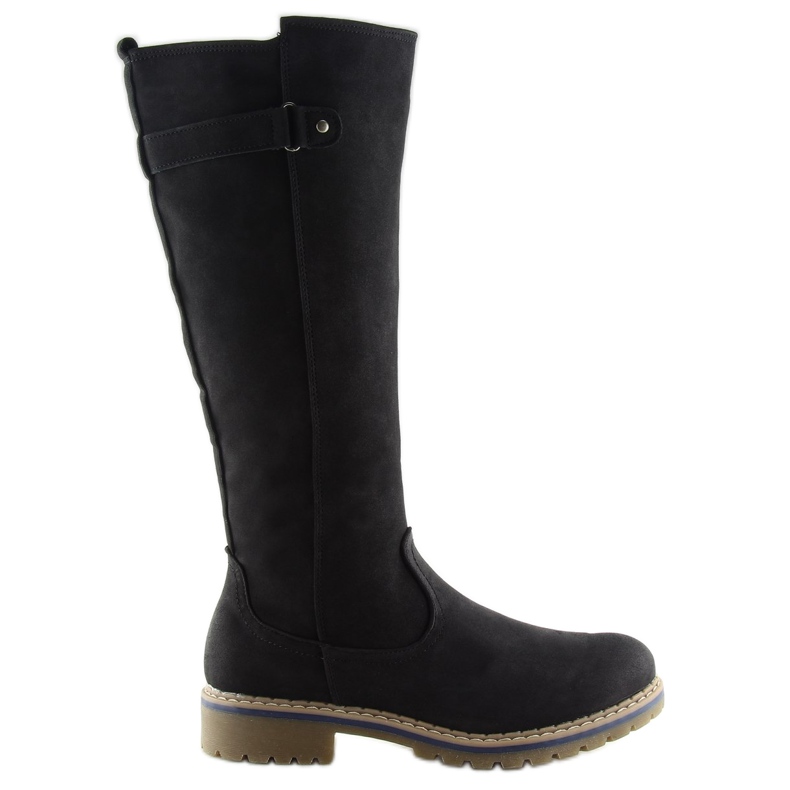Botas de madera negras GD-WL-07 Black negro