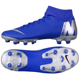 Zapatillas de fútbol Nike Mercurial Superfly 6 Academy FG / MG M AH7362-400 multicolor azul