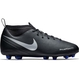 Zapatillas de fútbol Nike Phantom Vsn Club Df Fg Mg Jr AO3288-004 negro negro