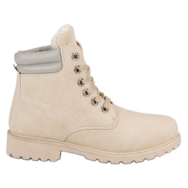 Bestelle Botas cálidas beige