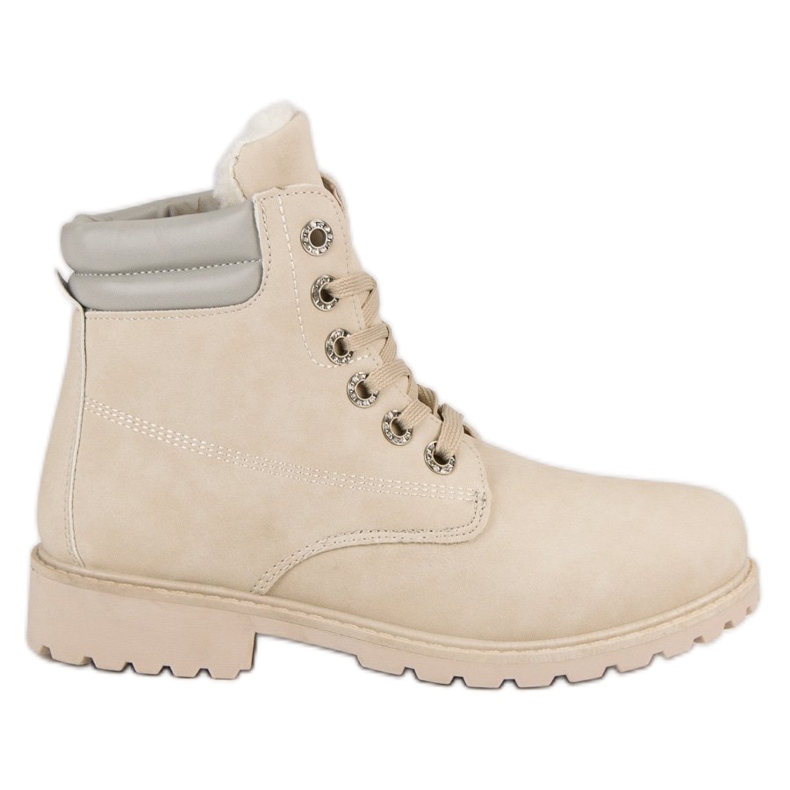 Bestelle Botas cálidas beige