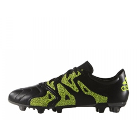 Zapatillas de fútbol Adidas X 15.3 FG / AG Leather B26971 negro negro