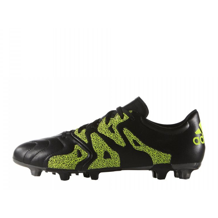 Zapatillas de fútbol Adidas X 15.3 FG / AG Leather B26971 negro negro