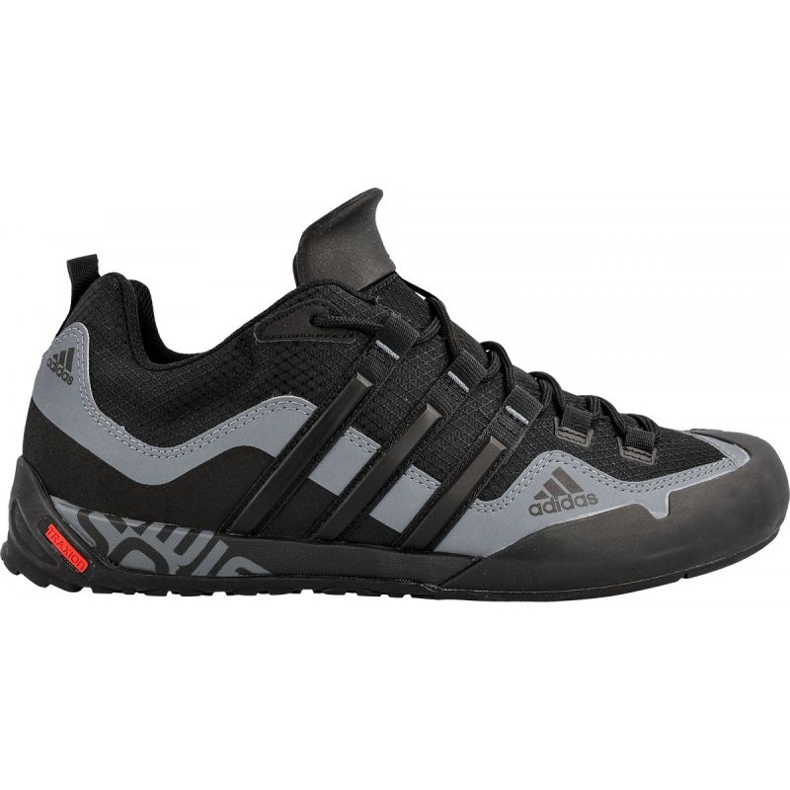 Zapatos adidas Terrex Swift Solo M D67031 negro gris Zapatos adidas Terrex Swift Solo M D67031 negro gris