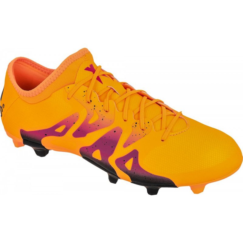 Botas de fútbol adidas X 15.2 FG / AG M S74672 naranja naranja Botas de fútbol adidas X 15.2 FG / AG M S74672 naranja naranja