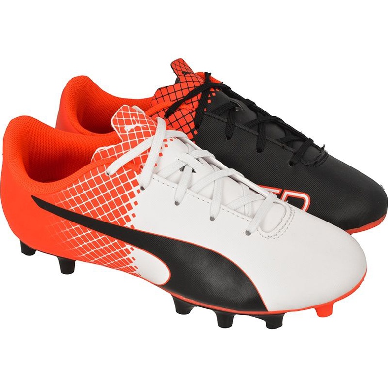 Botas de fútbol Puma evoSPEED 5.5 Tricks Fg Jr 10362903 multicolor rojo
