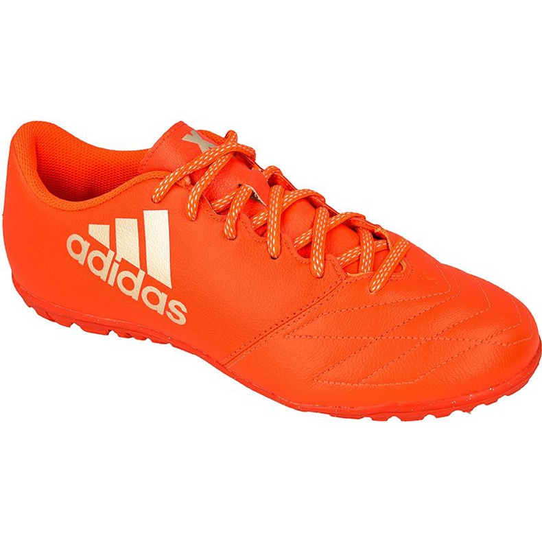Botas de fútbol Adidas X 16.3 Tf M Leather rojo