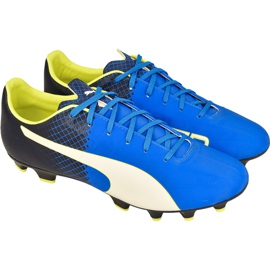 Botas de fútbol Puma evoSPEED 4.5 Fg M 10359204 azul azul