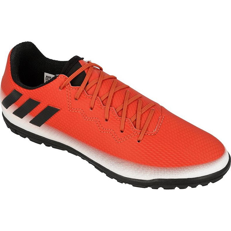 Botas de fútbol adidas Messi 16.3 Tf Jr BB5646 rojo rojo