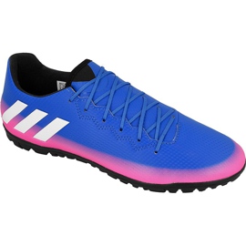 Las botas de fútbol adidas Messi 16.3 Tf M azul
