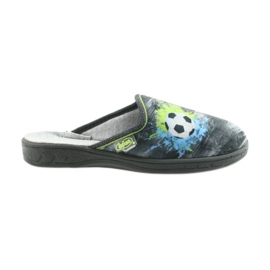 Zapatillas befado para niños zapatillas 707Y395 azul gris verde