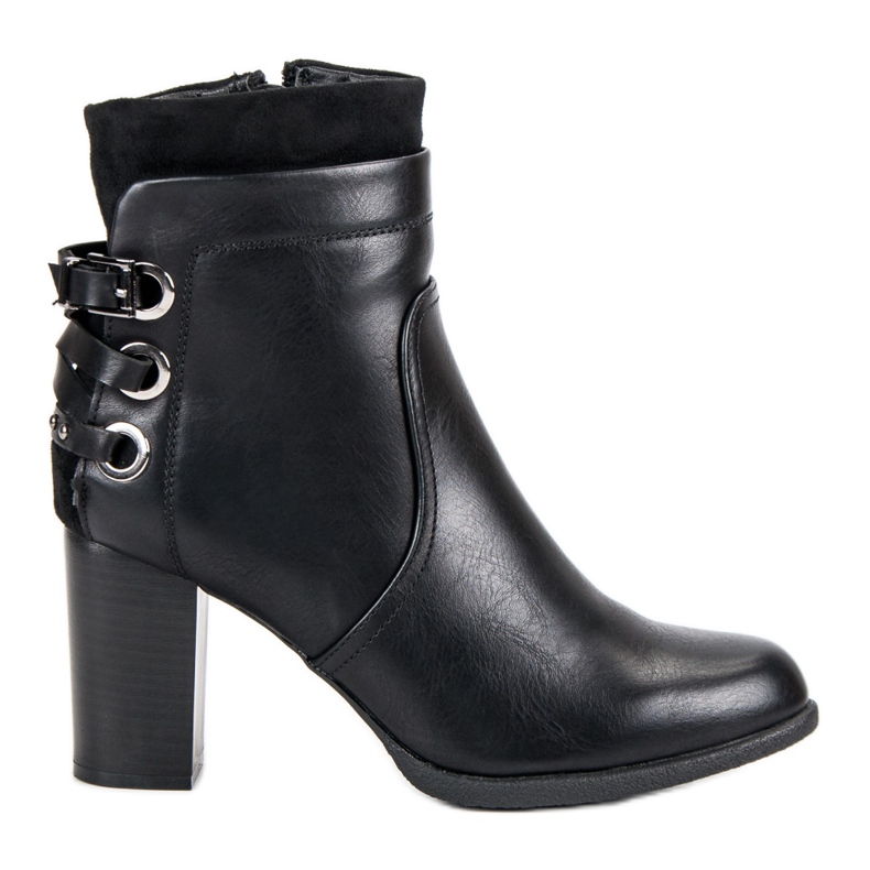 Super Mode Botas elegantes en un poste negro