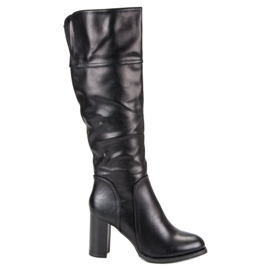 Super Mode Botas negras clásicas negro
