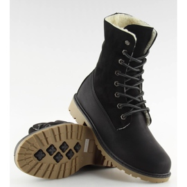 Botas de madera negro 1123-PA Negro