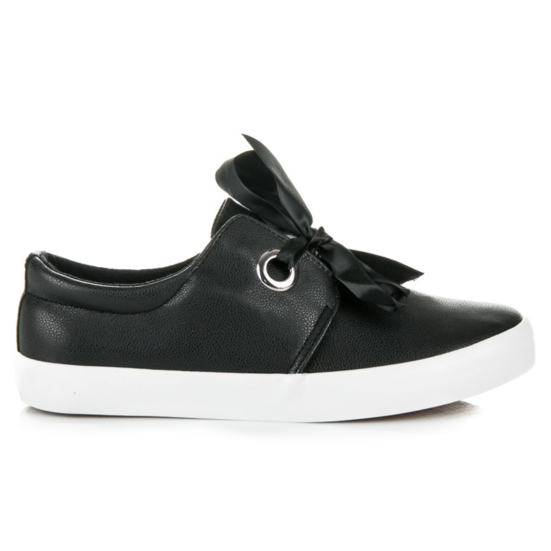 Seastar Zapatillas atadas con una cinta negro Seastar Zapatillas atadas con una cinta negro