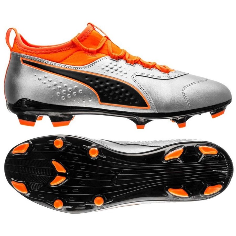 Botas de fútbol Puma One 3 Lth Fg M 104743 01 multicolor multicolor