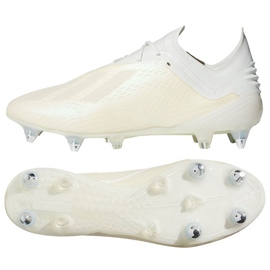 Botas de fútbol adidas X 18.1 SG M DB2260 blanco