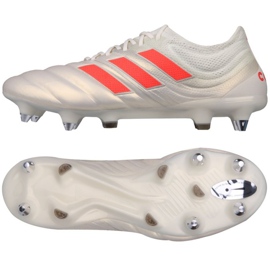 Botas de fútbol adidas Copa 19.1 SG M F36075 plata