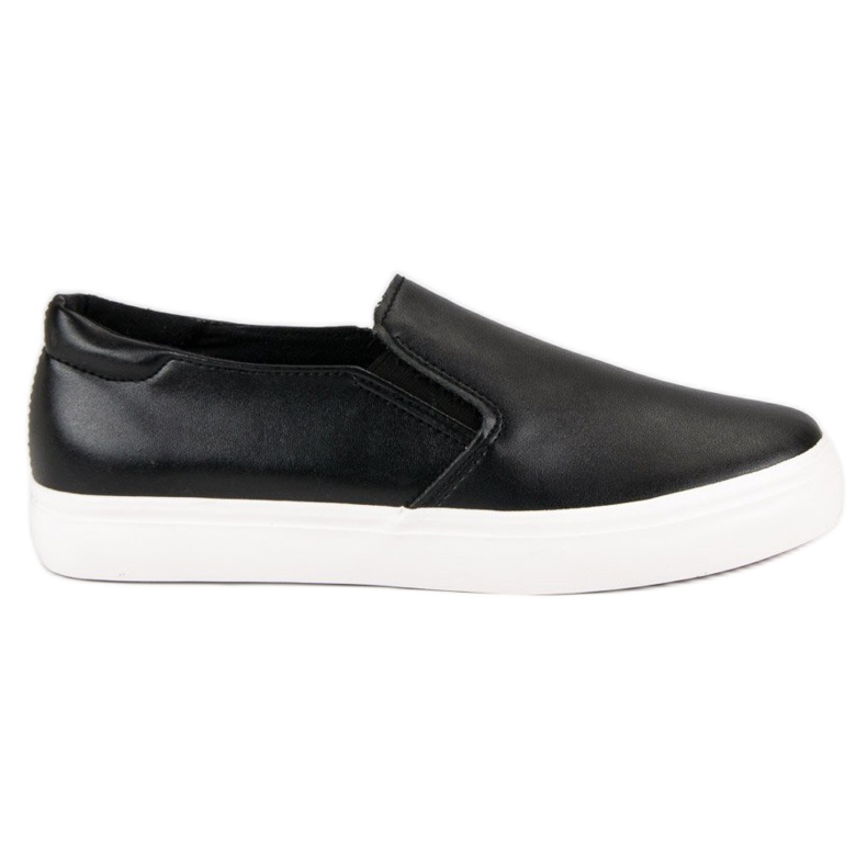 Zapatillas sin cordones negras negro Zapatillas sin cordones negras negro