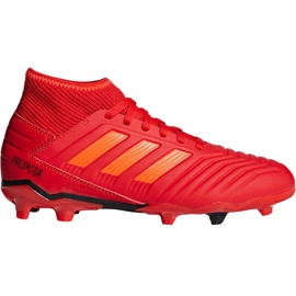 Botas de fútbol adidas Predator 19.3 Fg Jr CM8534 naranja naranja
