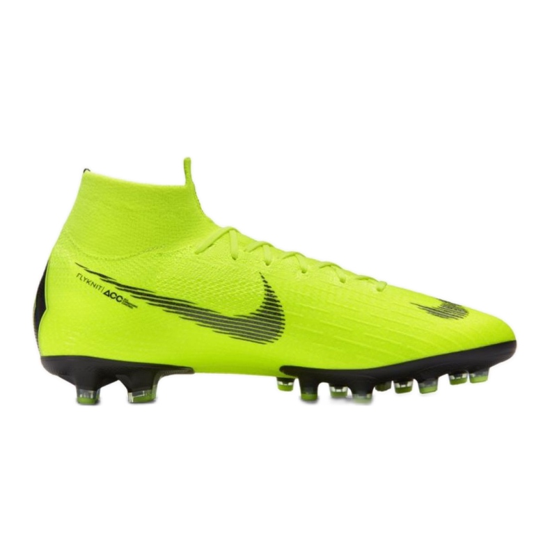 Zapatos de fútbol Nike Mercurial Superfly 6 Elite Ag Pro M AH7377-701 rosa, verde verde