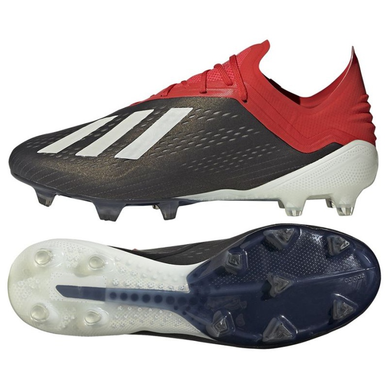 Botas de fútbol adidas X 18.1 FG M BB9345 negro