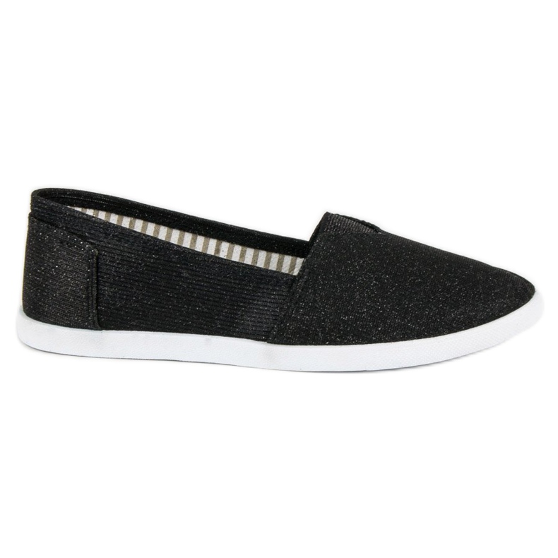Comer Slipons cómodos negro