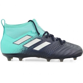 Botas de fútbol adidas Ace 17.1 Fg Jr S77040 azul azul