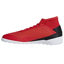 Zapatos de interior adidas Predator 19.3 In M D97965 multicolor rojo