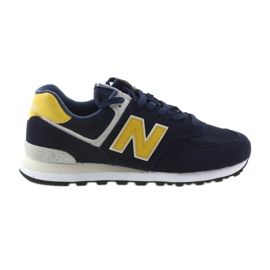 New Balance PIGMENTO ML574SMB CON LATÓN amarillo azul marino New Balance PIGMENTO ML574SMB CON LATÓN amarillo azul marino