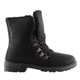 Botas de montaña negras 1119-PA Black negro