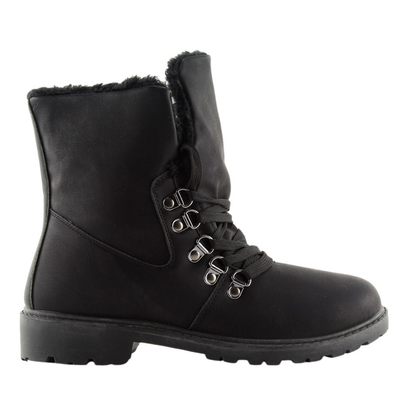 Botas de montaña negras 1119-PA Black negro