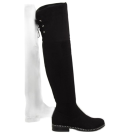 Botas negras de mujer 7538-PG Black negro