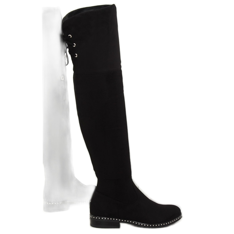 Botas negras de mujer 7538-PG Black negro Botas negras de mujer 7538-PG Black negro