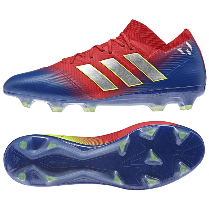 Botas de fútbol adidas Nemeziz Messi 18.1 Fg M BB9444 multicolor multicolor