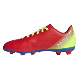 Botas de fútbol adidas Nemeziz Messi 18.4 FxG Jr CM8630 multicolor rojo
