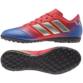 Botas de fútbol adidas Nemeziz Messi 18.4 Tf M D97261 multicolor multicolor