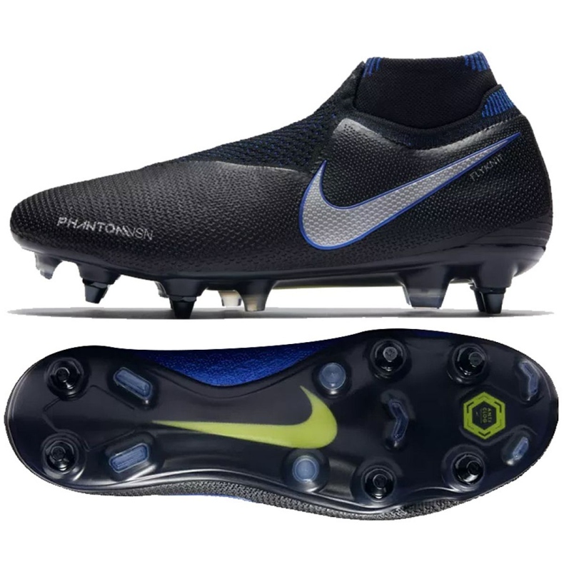Zapatillas de fútbol Nike Phantom Vsn Elite Df Sg Pro Ac M AO3264-004 negro negro