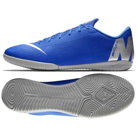 Zapatos de interior Nike Mercurial Vapor Ic M AH7383-400 azul azul Zapatos de interior Nike Mercurial Vapor Ic M AH7383-400 azul azul