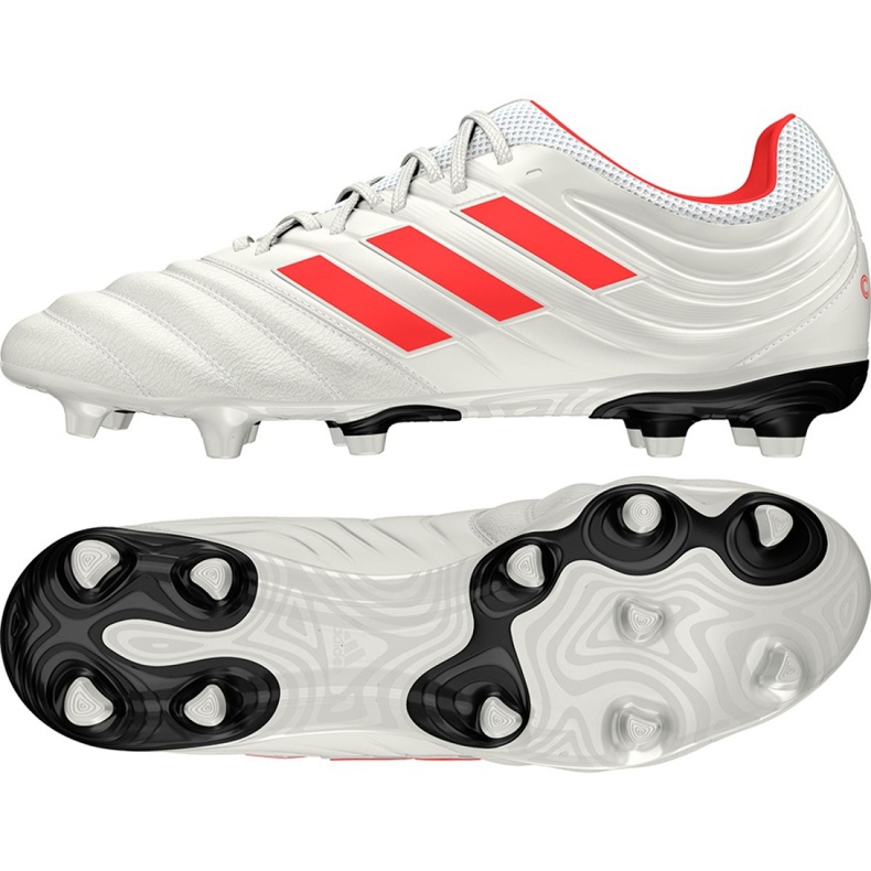 Botas de fútbol adidas Copa 19.3 Fg M BB9187 blanco blanco