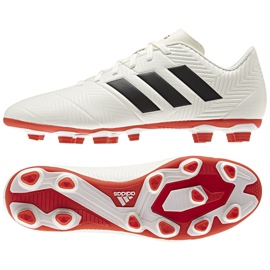 Botas de fútbol adidas Nemeziz 18.4 FxG M D97992 multicolor blanco