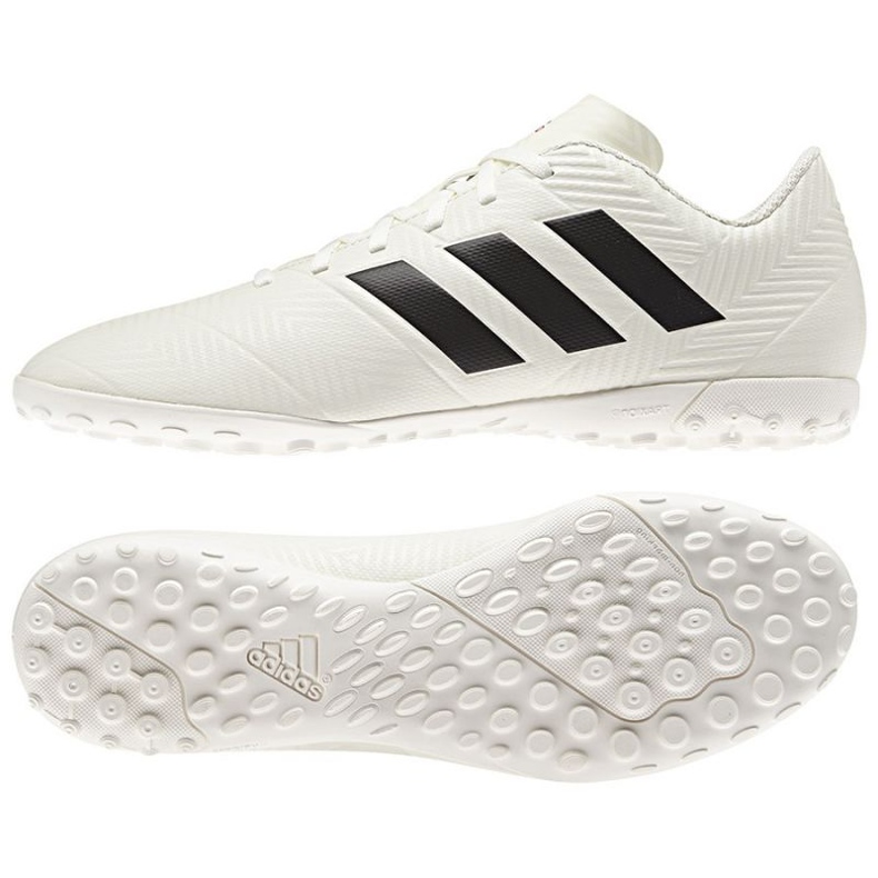 Botas de fútbol adidas Nemeziz 18.4 TF M D97994 blanco
