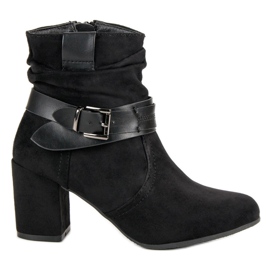 Nio Nio Botines de ante negros