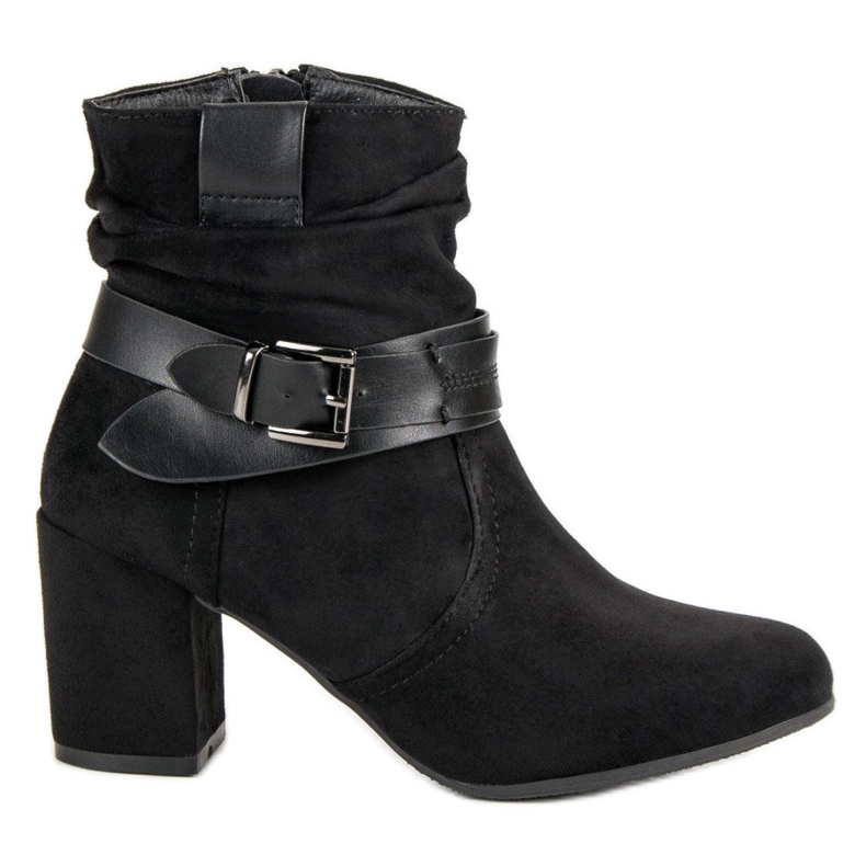 Nio Nio Botines de ante negros