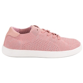 Calzado deportivo cómodo rosado