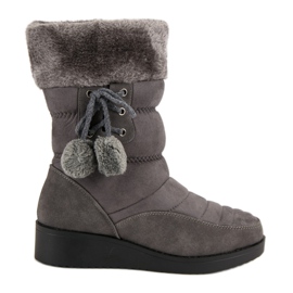 Seastar Botas de nieve grises